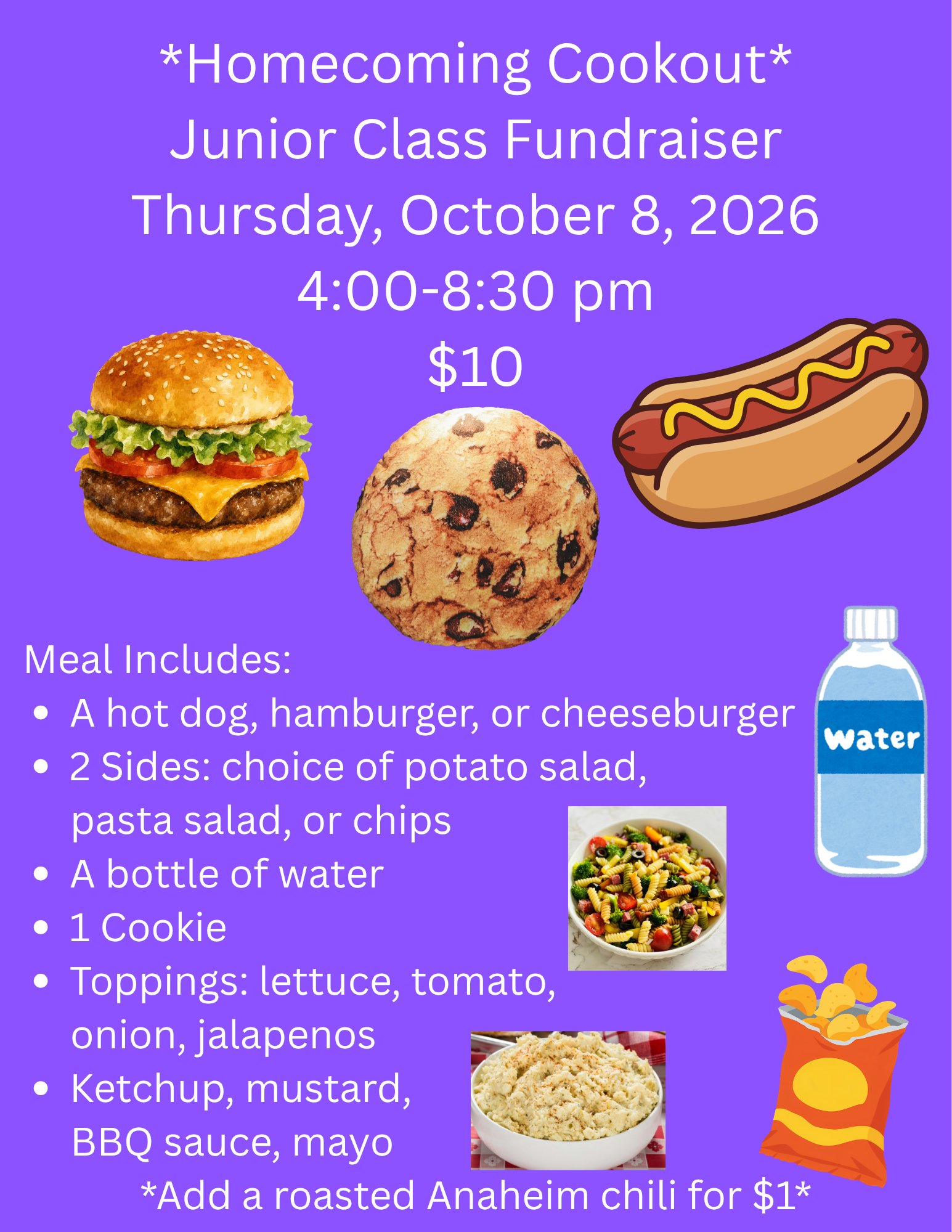 Junior Class Dinner Fundraiser